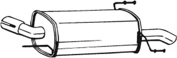Rear Muffler 185-553