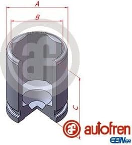 Piston, brake caliper D025603
