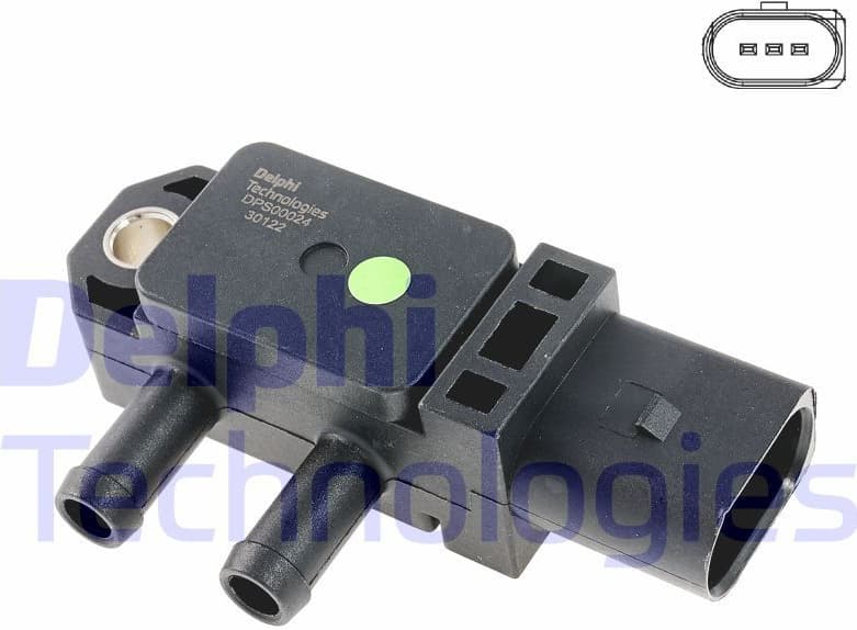 Sensor, exhaust pressure DPS00024-12B1