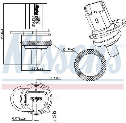 Sensor, coolant temperature ** FIRST FIT ** 207069