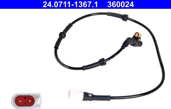 Sensor, wheel speed 24.0711-1367.1