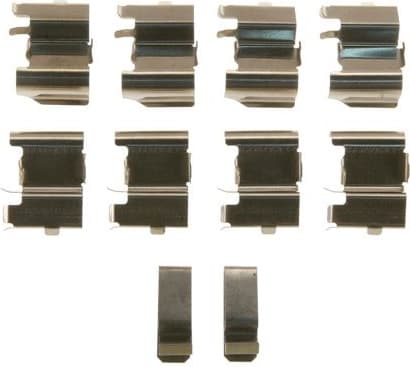 Accessory Kit, disc brake pad PFK612 - image 2