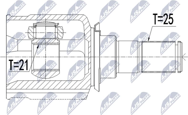 Drive Shaft NPW-HY-548