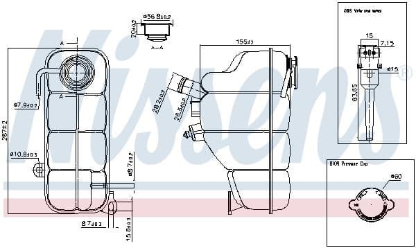 Expansion Tank, coolant ** FIRST FIT ** 996193 - image 6