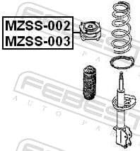 Suspension Strut Support Mount MZSS-003 - image 2