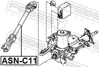 Steering Shaft ASN-C11 - image 2