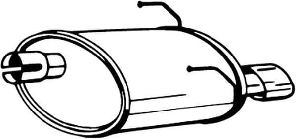 Rear Muffler 148219