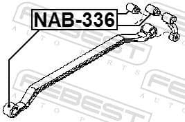 Bushing, leaf spring NAB-336 - image 2