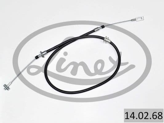 Cable Pull, parking brake 14.02.68