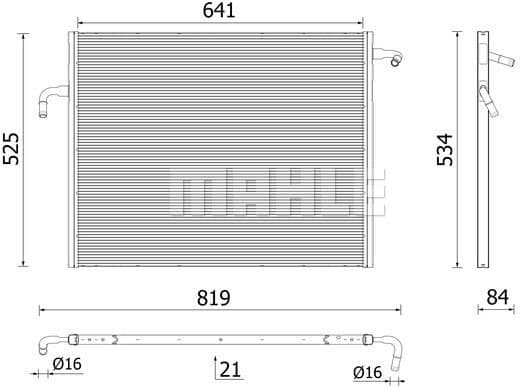 Radiator, engine cooling BEHR *** PREMIUM LINE *** CR 2606 000P - image 10