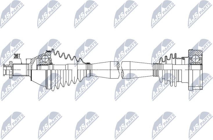 Drive Shaft NPW-VW-056
