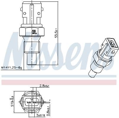 Sensor, coolant temperature 207014