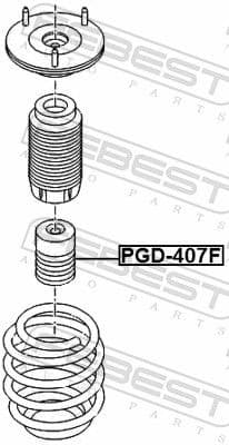 Rubber Buffer, suspension PGD-407F - image 2