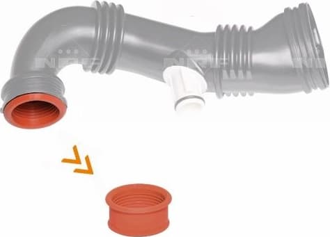 Intake Hose, air filter 165010