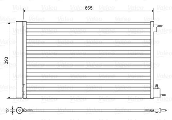 Condenser, air conditioning 814042