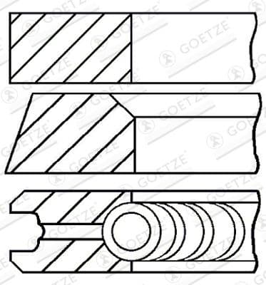 Piston Ring Set 08-319100-10