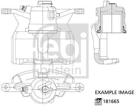 Brake Caliper 181665