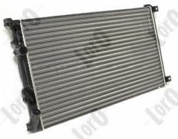 Radiator, engine cooling LORO 037-017-0065