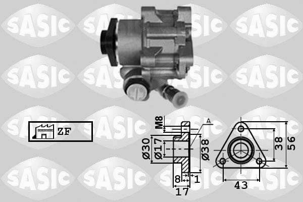 Hydraulic Pump, steering 7076058