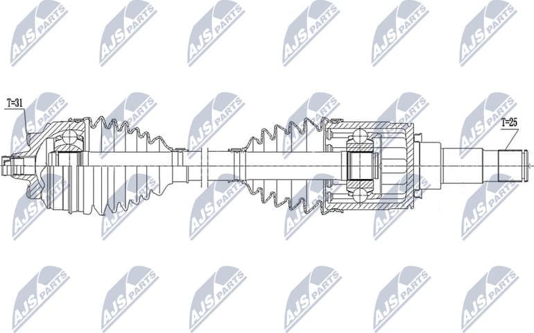 Drive Shaft NPW-BM-169