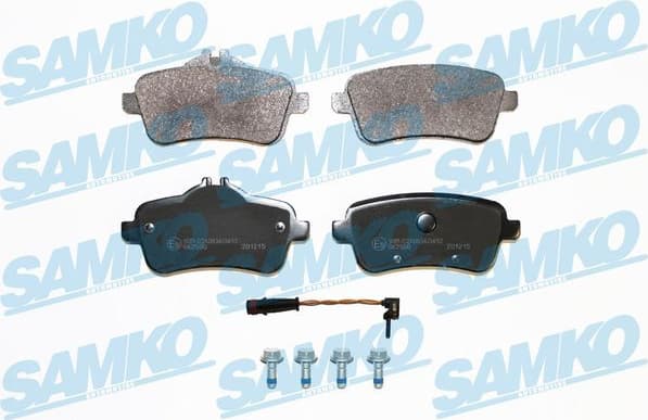 Brake Pad Set, disc brake 5SP1817A
