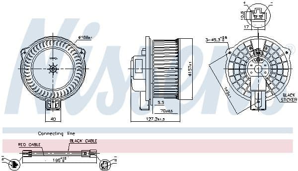 Interior Blower 87630