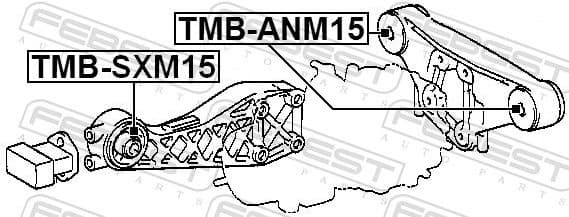 Mounting, differential TMB-SXM15 - image 2