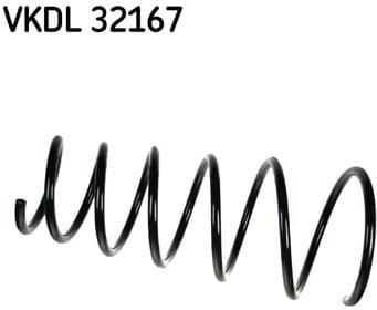 Suspension Spring VKDL32167 - image 2
