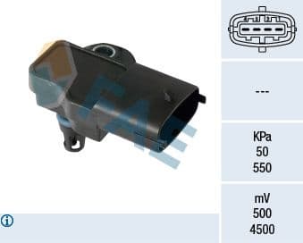 Sensor, intake manifold pressure 15167
