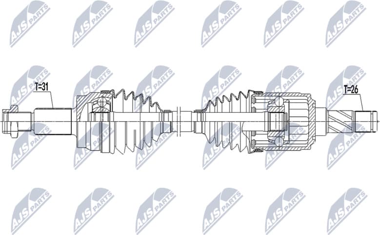 Drive Shaft NPW-LR-025 - image 2