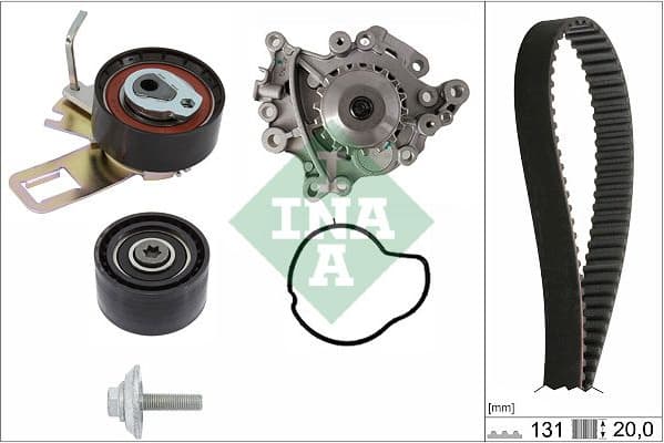 Water Pump & Timing Belt Kit 530 0760 30