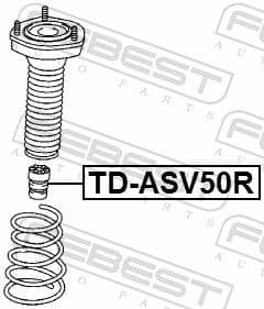 Rubber Buffer, suspension TD-ASV50R