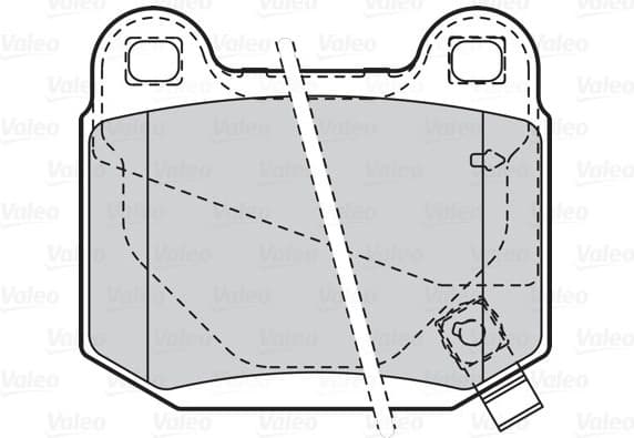Brake Pad Set, disc brake ESSENTIAL 302081 - image 2