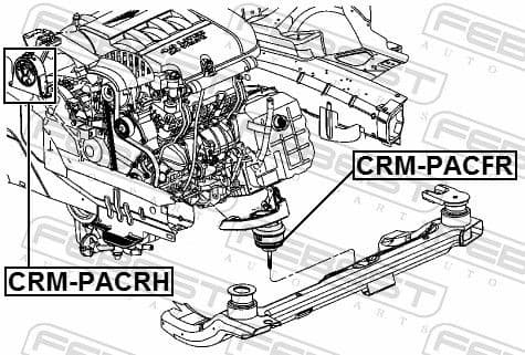 Mounting, engine CRM-PACFR - image 2