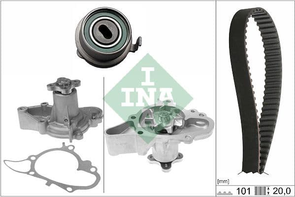 Water Pump & Timing Belt Kit 530 0355 31