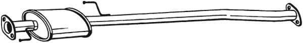 Centre Muffler 283-591