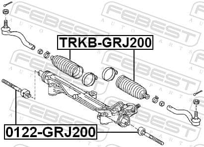 Inner Tie Rod 0122-GRJ200 - image 2