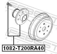 Wheel Hub 1082-T200RA40 - image 2