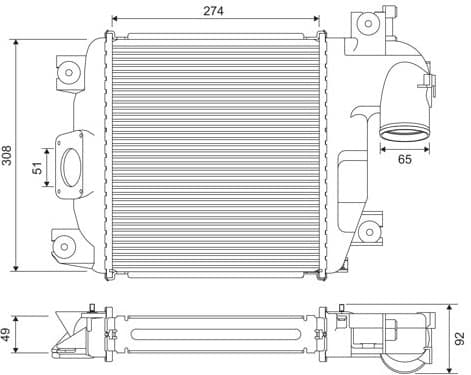 Charge Air Cooler 818321