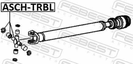 Joint, propshaft ASCH-TRBL - image 2