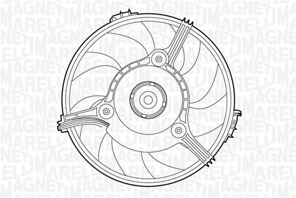 Fan, engine cooling 069422263010