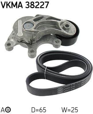 V-ribbed Belt Set VKMA38227 - image 2