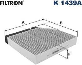 Filter, cabin air K1439A