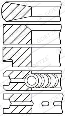 Piston Ring Set 08-420208-00