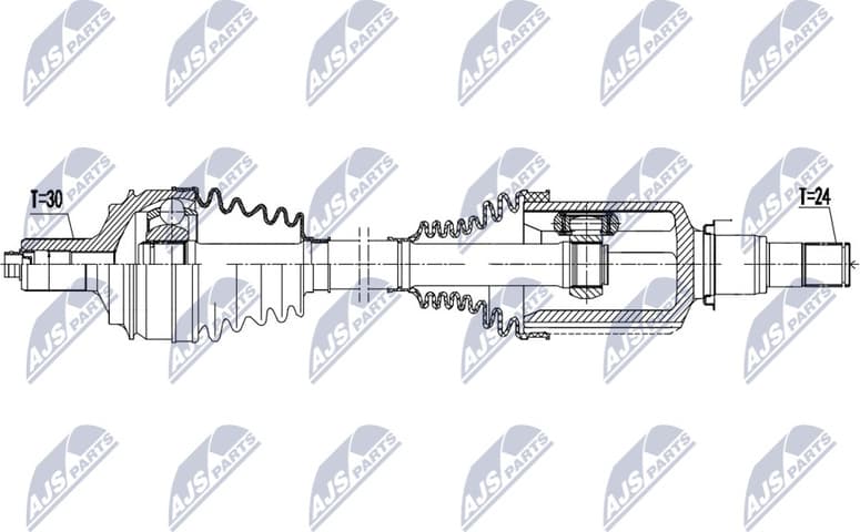 Drive Shaft NPW-ME-144