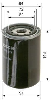 Fuel Filter F026402355