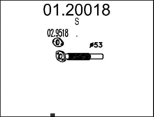 Exhaust Pipe 01.20018