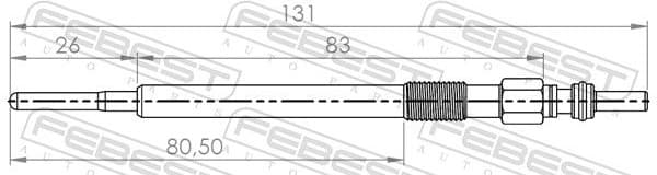 Glow Plug 20642-001 - image 2