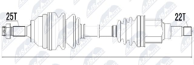 Drive Shaft NPW-CT-018
