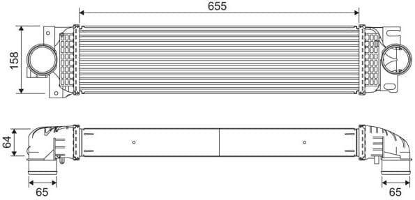 Charge Air Cooler 818687